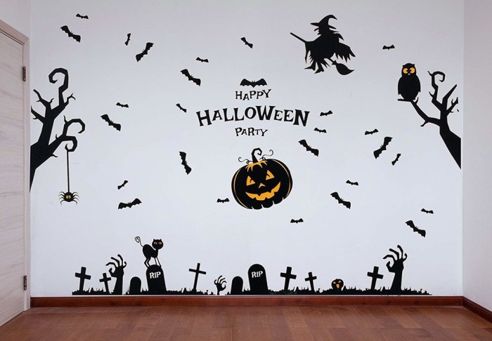 Halloween wall decor ideas