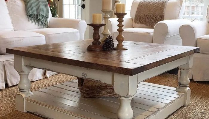 Farmhouse Coffee Table Decor Ideas