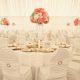 Simple wedding table decor