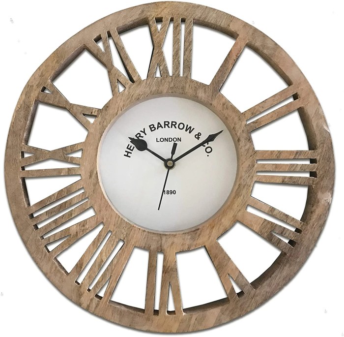 Large clock wall decor