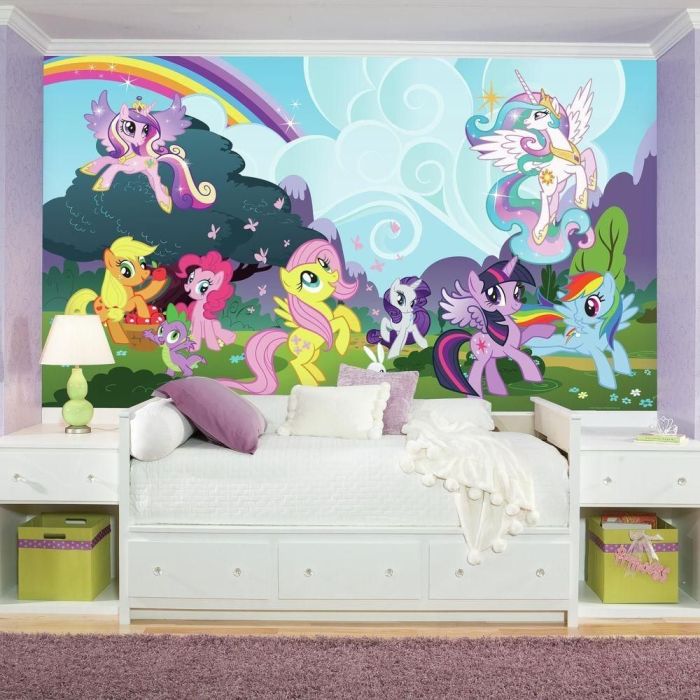 My little pony wall decor