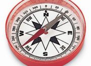 Large compass wall decor