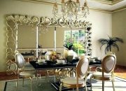 Dining room mirror wall decor