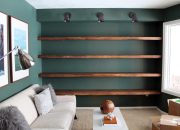 Wall shelving decor ideas