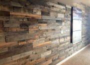 Wood panel for wall decor