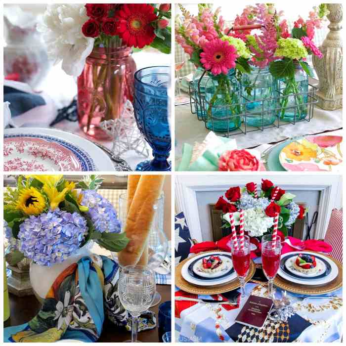 Summer dining table decor ideas