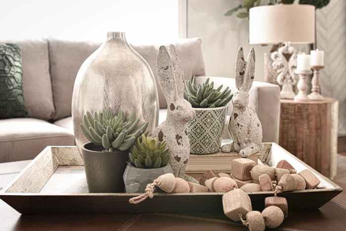 Accent table decor ideas