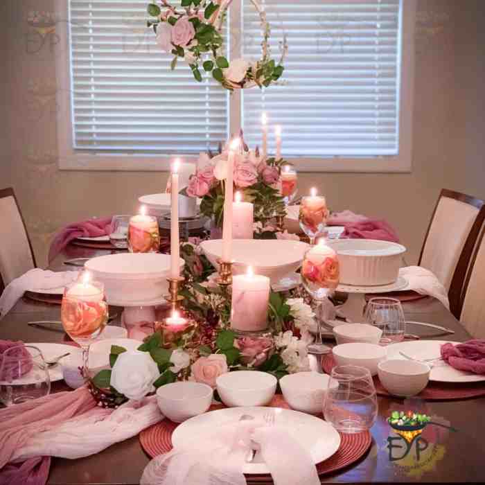 Valentines table top decor