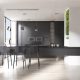 Black and white kitchen wall decor