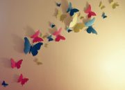 Butterfly art wall decor