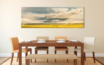 Modern dining room wall decor