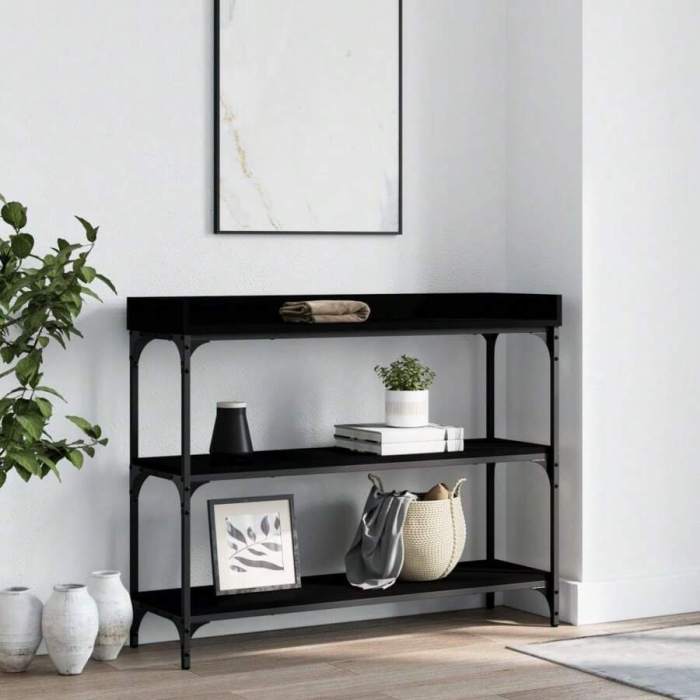 Modern console table decor