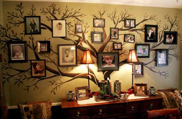 Family tree wall decor