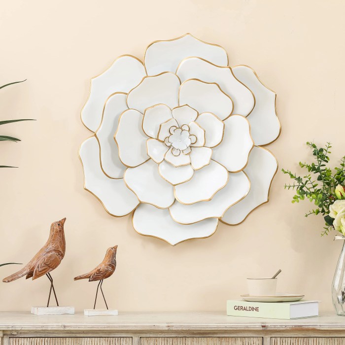 Floral wall art decor