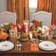 Fall kitchen table decor