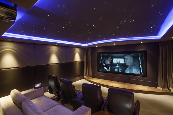 Home theater wall decor