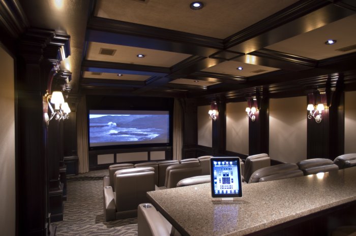 Home theater wall decor