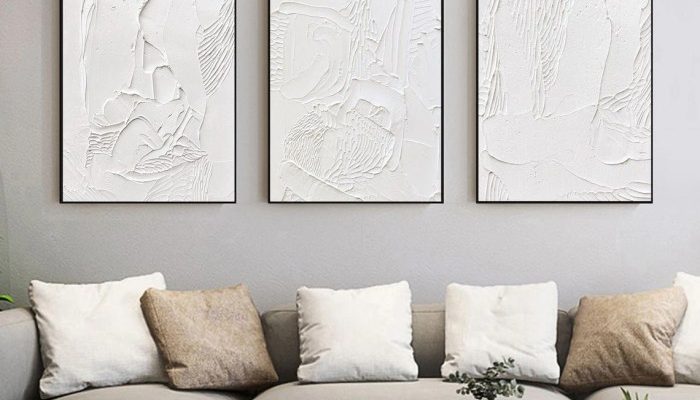 Large White Wall Decor Style & Design