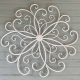 White Metal Wall Decor A Design Statement