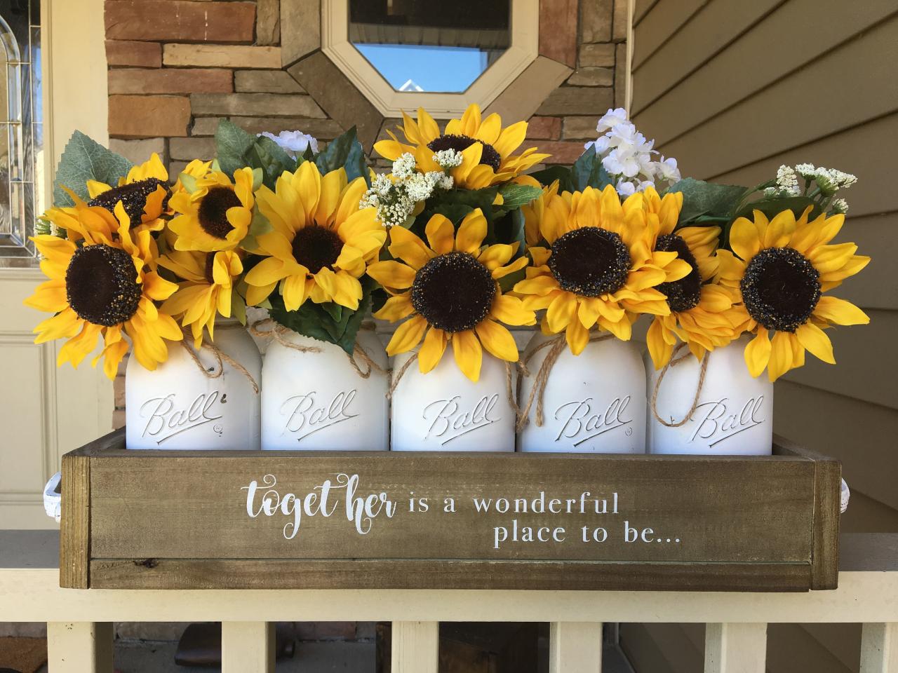 Sunflower table decor ideas