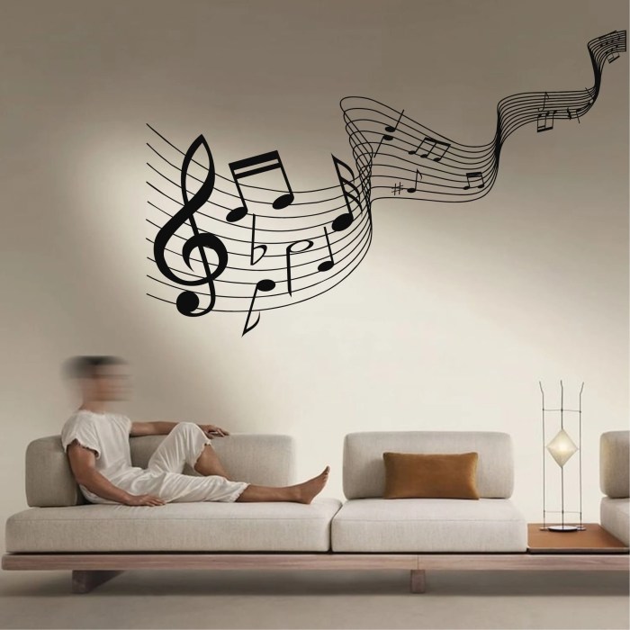 Music art wall decor