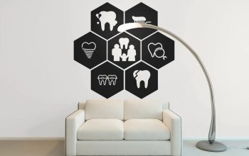 Dental office wall decor