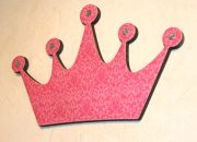 Princess crown for wall decor