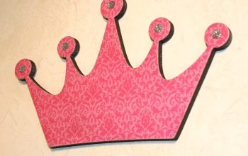 Princess crown for wall decor