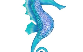 Metal seahorse wall decor