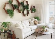 Indoor plant wall decor