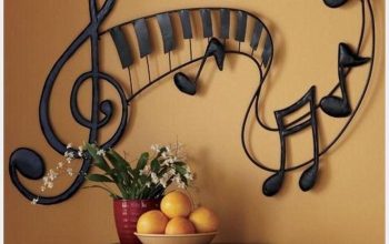 Music art wall decor