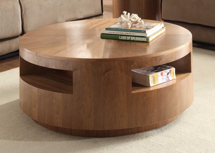 Living room round coffee table decor ideas