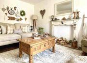 Living room farmhouse wall decor