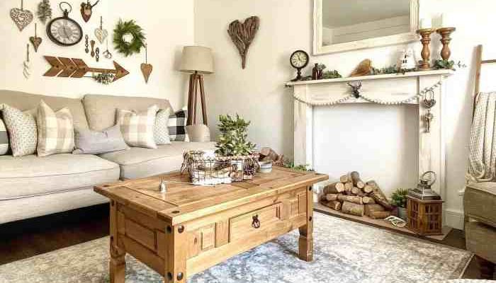 Living Room Farmhouse Wall Decor Ideas