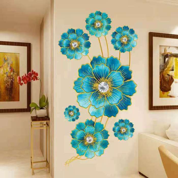 Floral wall art decor