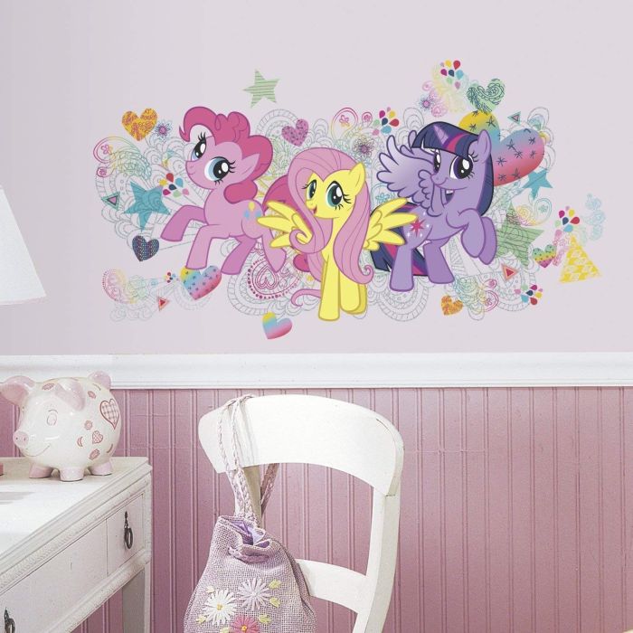 My little pony wall decor