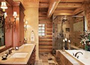 Cabin bathroom decor ideas