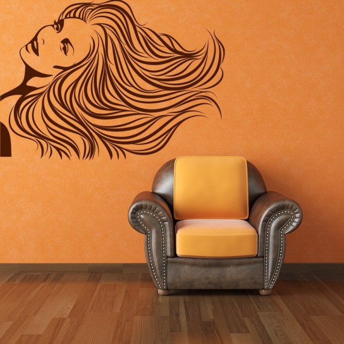 Vinyl on walls decor