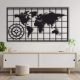 Maps as Wall Decor  A Journey of Artistic Expression