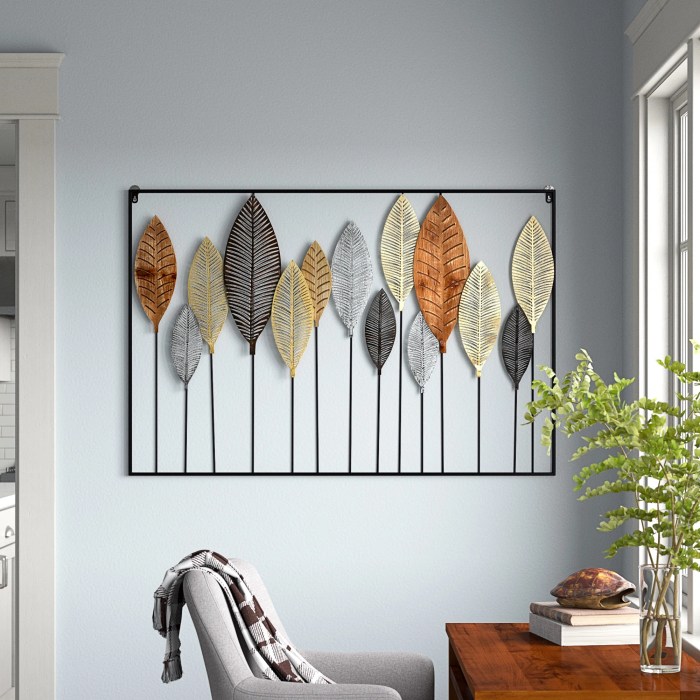 Iron wall art decor