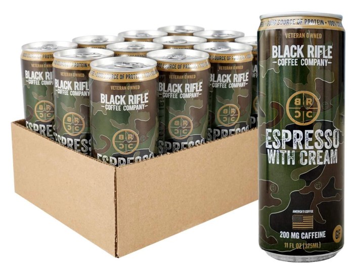 Black rifle coffee company stock price