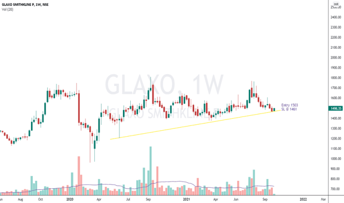 Glaxo smith stock price